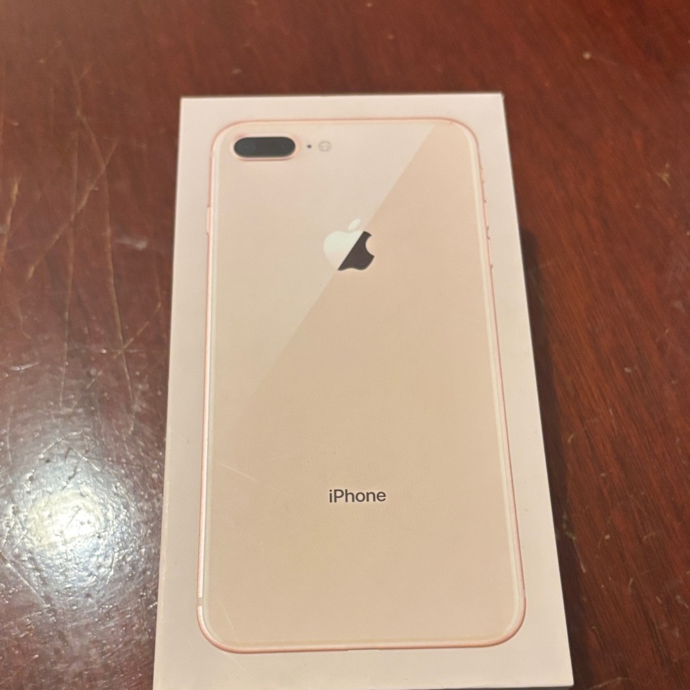 Apple iPhone 8 Plus- EMPTY BOX (gold)